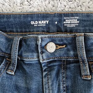 BNWT Extra High-rise Skinny Jeans Sz4